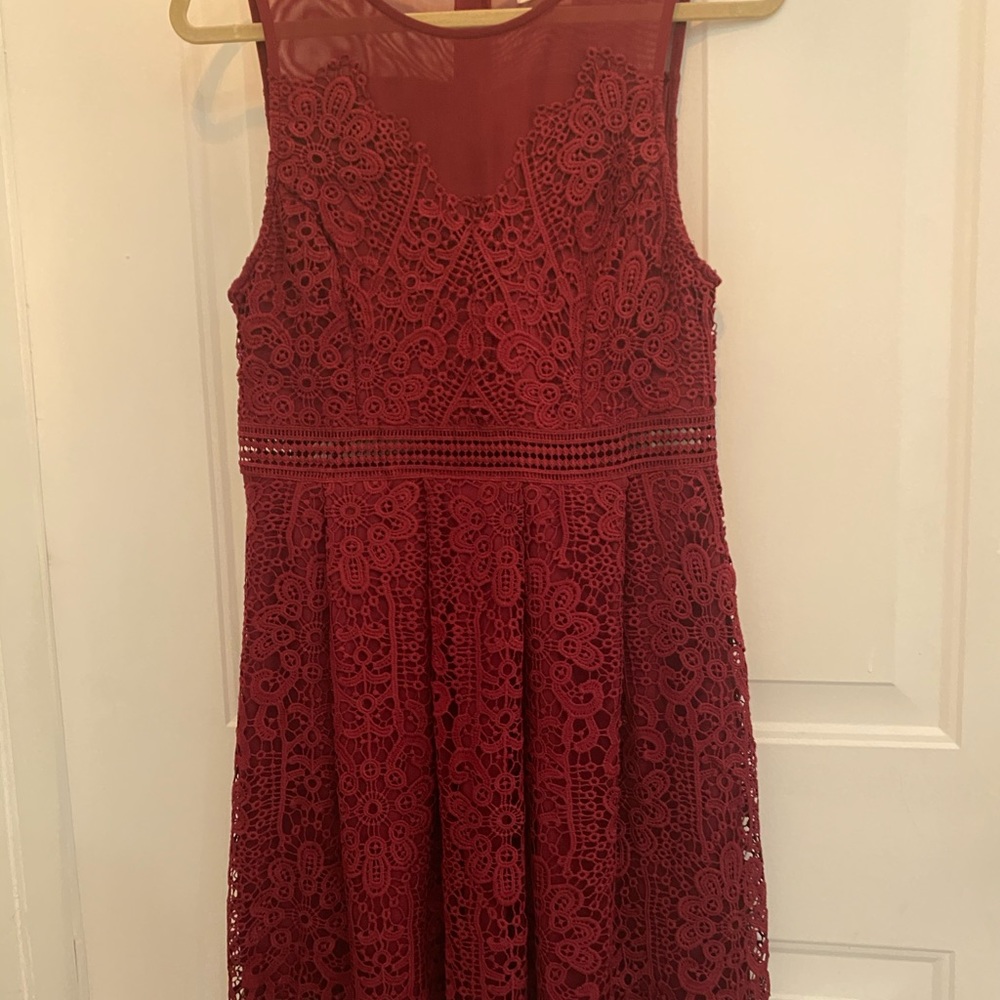 Lace Dress, from Francesca’ s boutique